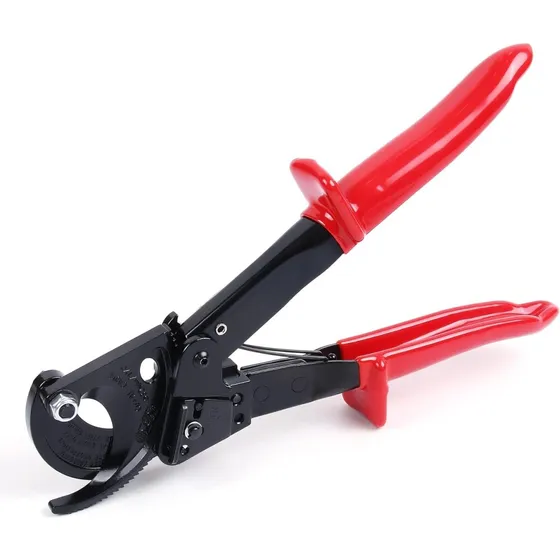Cizalla Cortadora De Cable De Trinquete Ratchet Pro 240 Mm²