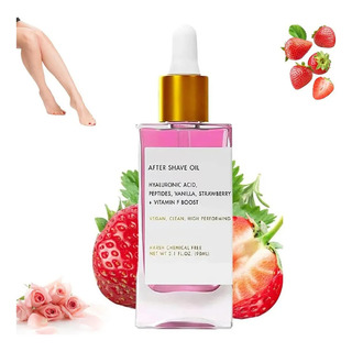 - Aceite Para Después Del Afeitado De Fresa Y Vainilla Para - Aceite Para Después Del Afeitado De Fresa Y Vainilla Para