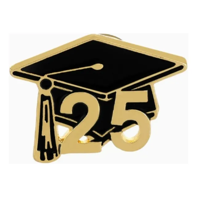 25 Unidades 2025 Solapa Pin For Graduación Insignia