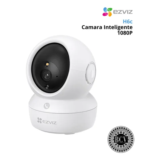 Cámara Inteligente Ezviz H6c 1080p Wifi Ip 2mp Con Microfono