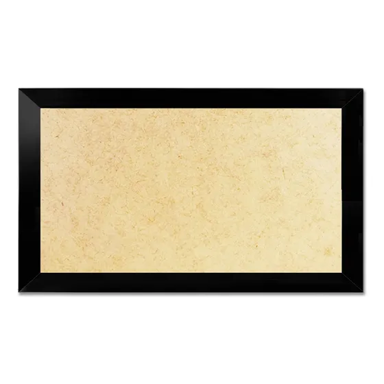 Moldura 70x100 Com Vidro Quadro 100x70 Madeira Cor Preto
