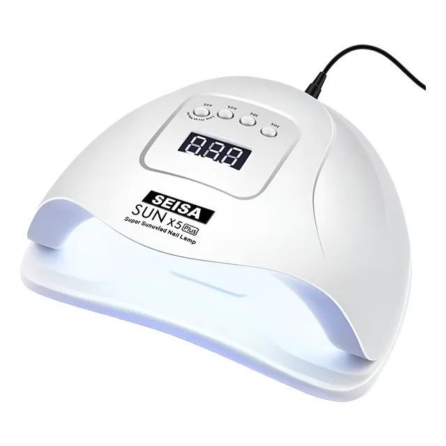 Cabina Para Uñas Uv Led C/display Gel Polish Sunx5 Plus 180w