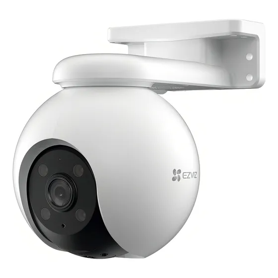Camara Ezviz Pt Wifi Cs-h8-3k (3k) 5mp Visión 360° Detección Humana / Autoseguimiento