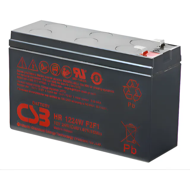 Batería Csb® Hr1224w® 12v 6,4ah [hr1224w]® Pro Up Go®