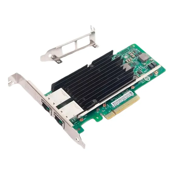Tarjeta Red 10g Intel 2 Puertos Ethernet Servidor Hp Dell 
