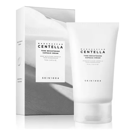Skin1004 Madagascar Centella Tone Brightening Capsule Cream Momento De Aplicación Día Noche Tipo De Piel Sensible 75 ml