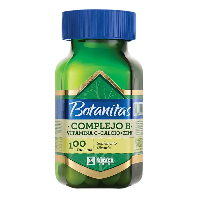 Complejo B Vitamina C Calcio Zi