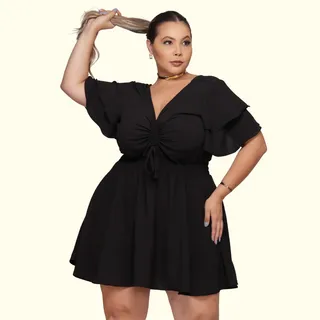 Macaquinho Feminino Soltinho Lastex Plus Size Envio 24horas Macaquinho Feminino Soltinho Lastex Plus Size Envio 24horas
