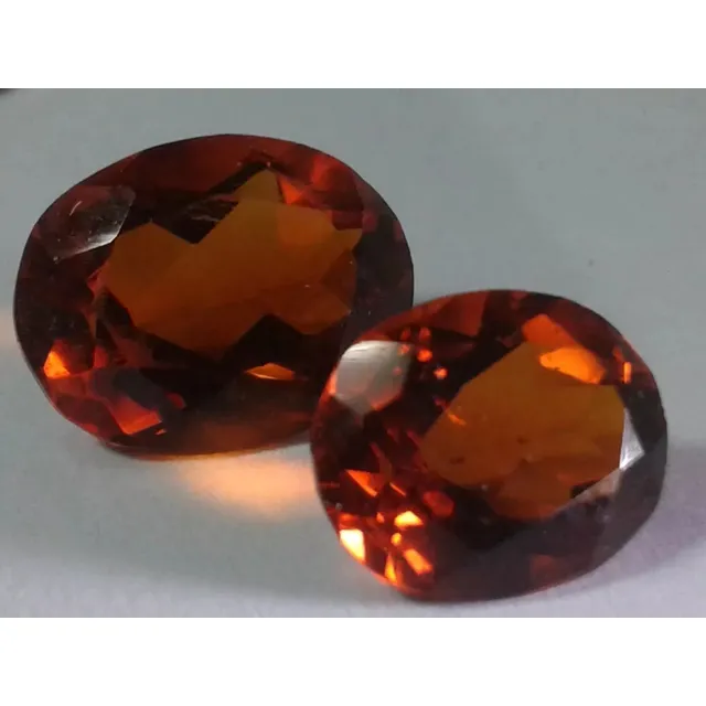 59 Se Vende Piedras D Granate Mediano Facetadas Originales