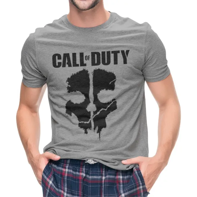 Camiseta Masculina Game Call Of Duty Ghost T-shirt Jogo