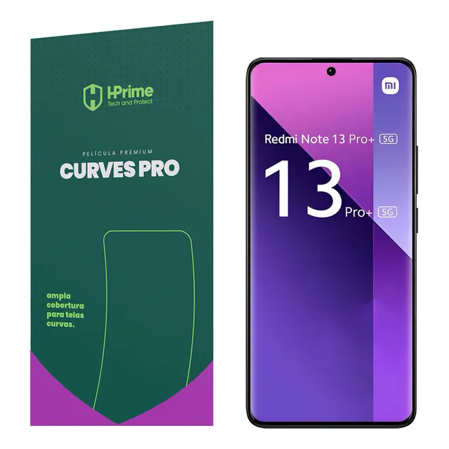 Pelicula Hprime Curves Pro P/ Xiaomi Redmi Note 13 Pro Plus+
