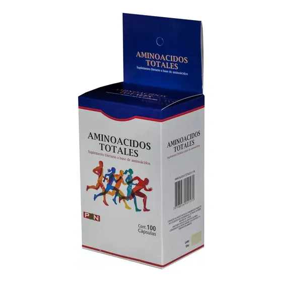 Aminoácidos Totales Pgn X 100 Capsulas