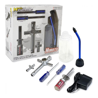 Kit Starter Aquecedor De Vela Himoto P/ Automodelo Nitro Kit Starter Aquecedor De Vela Himoto P/ Automodelo Nitro