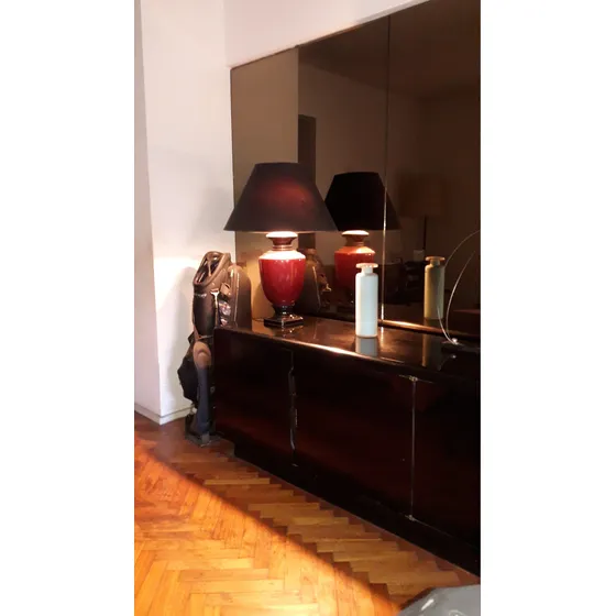 Juego De Comedor Laqueado Mesa Extensible