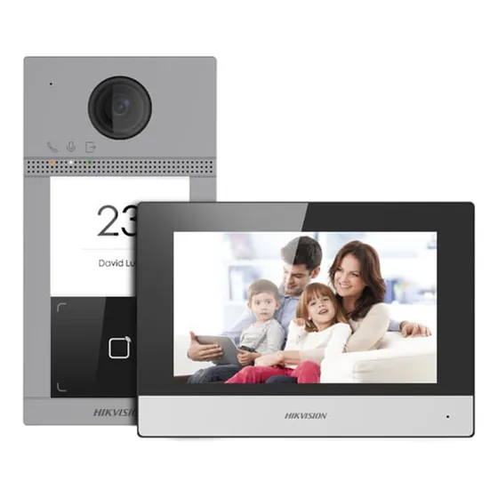 Kit De Videoportero Ip Wifi Con Llamada A App Con Camara Hd