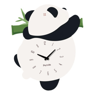 Reloj De Pared Con Bonito Columpio Que No Hace , Reloj Panda Reloj De Pared Con Bonito Columpio Que No Hace , Reloj Panda