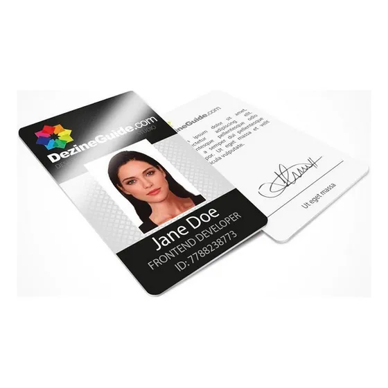 Impresión De Carnets Pvc Extra Blancos A Full Color .