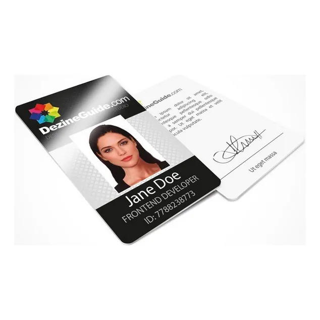 Impresión De Carnets Pvc Extra Blancos A Full Color .