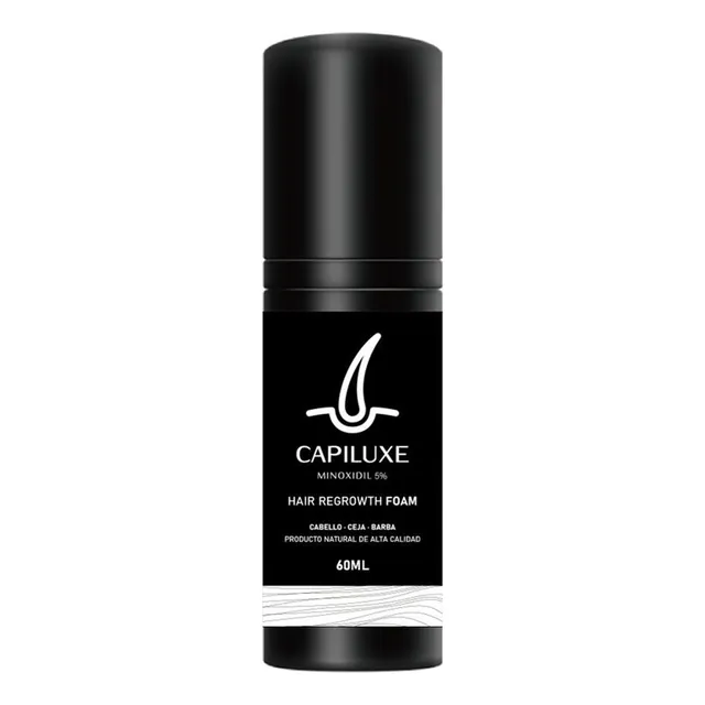 Capiluxe Minoxidil 5% + Biotin Espuma Foam 1 Mes Tratamiento