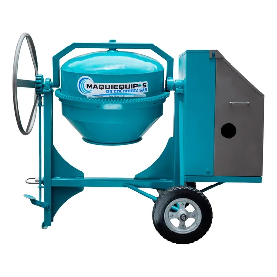 Mezcladora Concreto Medio Bulto 1/2 Motor Eléctrico 1800rpm