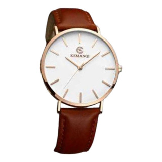 Reloj Ultraplano Cuarzo Marca Kemanqi Modelo Ultra Thin Reloj Ultraplano Cuarzo Marca Kemanqi Modelo Ultra Thin