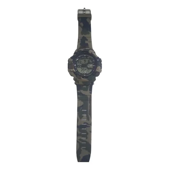 Reloj Camuflaje Militar  Tactico Alarma Sumergible 50m