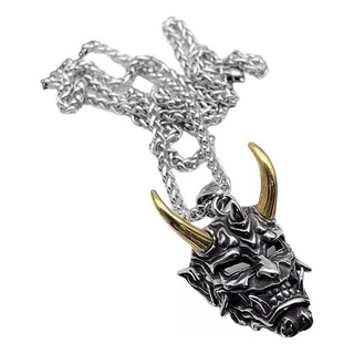 Collar De Demonio Gótico De Calavera Collar De Demonio Gótico De Calavera
