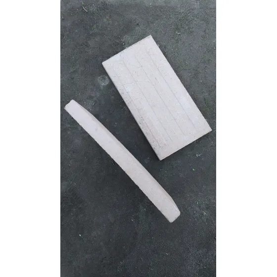 Pack 35 Ladrillos Refractarios Para Parrilla 20 X 10 Cm