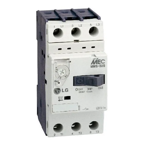 Guardamotor Trifasico Aea Mms-32s Basculante Iec60947