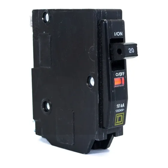 Pastilla Square D 20 Amp. Qo120 (pack 10pz)