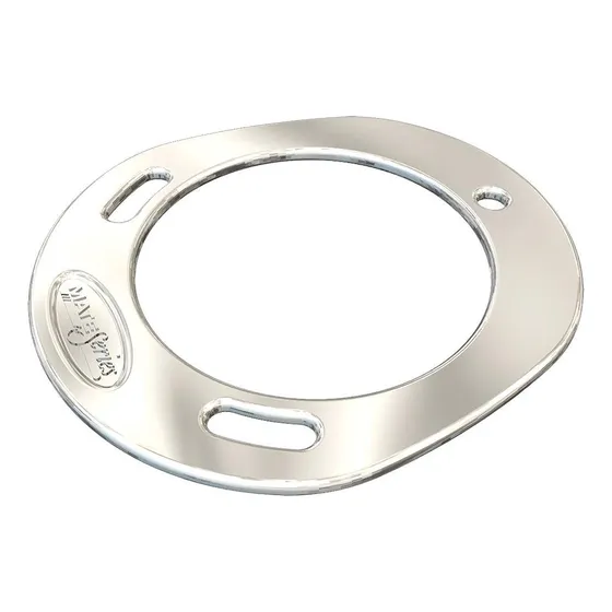Mate Serie Placa Respaldo Acero Inoxidable