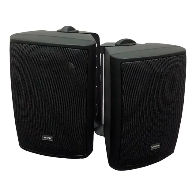 Bocinas Ambientales Lennon 4 In Soporte Pared Negro
