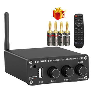 Amplificador De Fosi Audio Bluetooth Bl20a Estereo Ti Chip Amplificador De Fosi Audio Bluetooth Bl20a Estereo Ti Chip