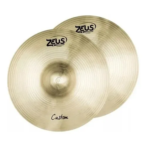 Prato Para Bateria Zeus Custom Hihat 15 Zchh15 - Liga B20