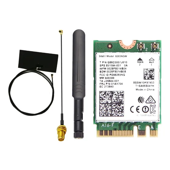 Placa Wireless Wifi 867mb Dell Optiplex 3040 Micro + Antenas