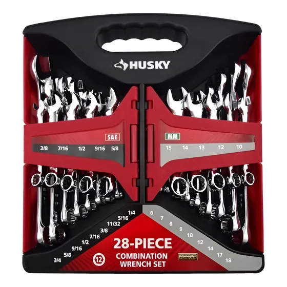 Juego De Llaves Combinadas Husky 28 Zpas