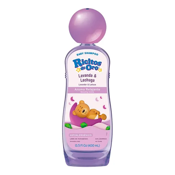 Shampoo Para Bebes Niños Sin Lágrimas 400ml Hipoalergénico