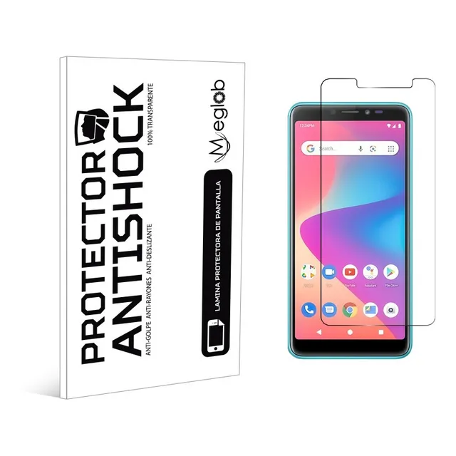 Protector De Pantalla Antishock Antiarañazos Blu Studio X10+