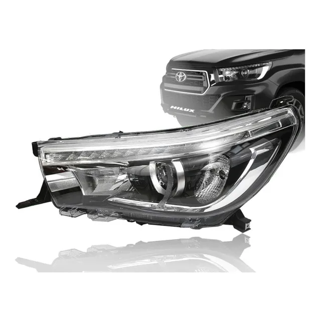 Faro Izquierdo Para Hilux Dubai Revo Rocco Trd / Platinum