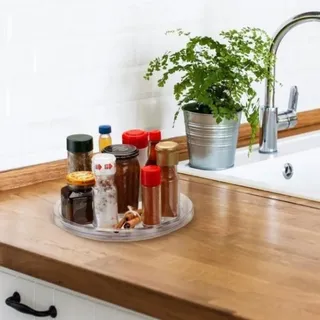 Suporte Organizador GiratĂłrio Porta Temperos AcrĂlico Arthi Suporte Organizador GiratĂłrio Porta Temperos AcrĂlico Arthi