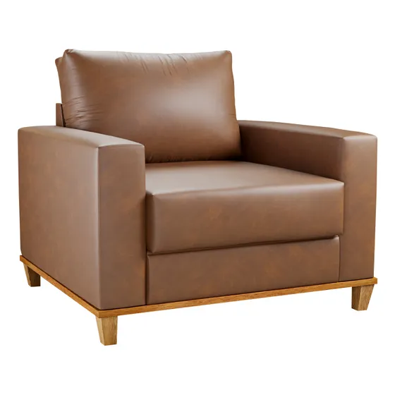 Butaca Sillón Poltrona 1 Cuerpo Living Comedor Pu