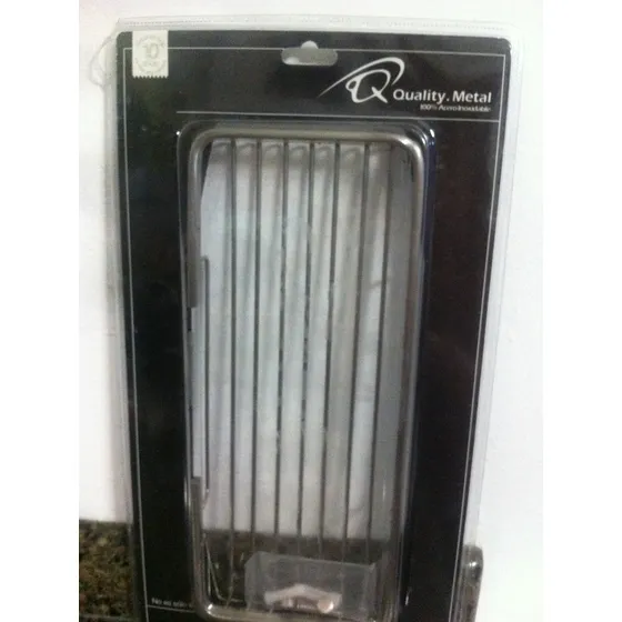 Cesta Baño Jabonera Acero Inoxidable Quality Metal 30x12,5cm