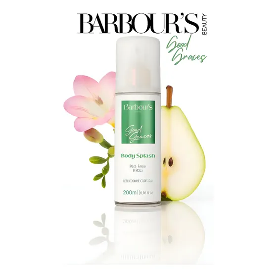 Body Splash Feminino Floral Frutal Barbour’s Beauty Good Graces 200ml
