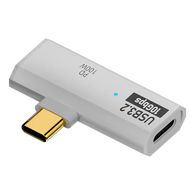 Adaptador De Carregamento Pd100w Usb3.2 10 Gbps Usb C Para D