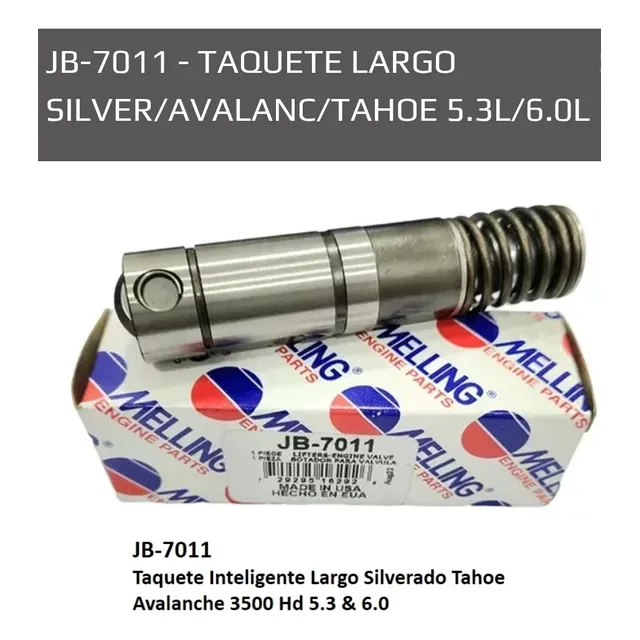 Taquete Largo Silverado Avalanche Tahoe