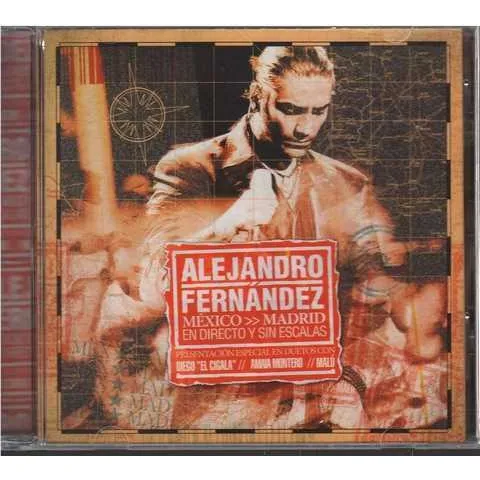 Cd - Alejandro Fernandez / Mexico - Madri En Directo