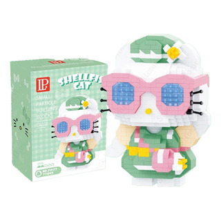 Set Armable Hello Kitty, Sombrero, Bailarina, Moño, Lentes Set Armable Hello Kitty, Sombrero, Bailarina, Moño, Lentes