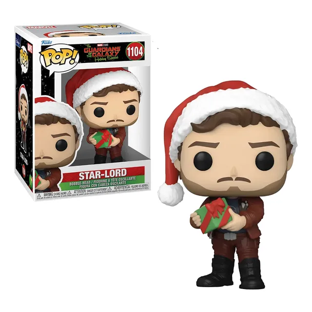 Funko Pop Original Marvel Star Lord Navideño 1104 