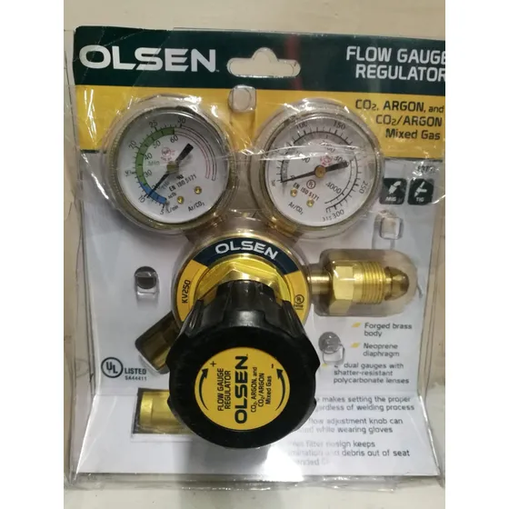 Manometro Regulador De Argon Co2 Cod1259 Asch