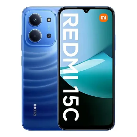 Smartphone Redmi 15c 256gb Virtual Dual Sim Azul